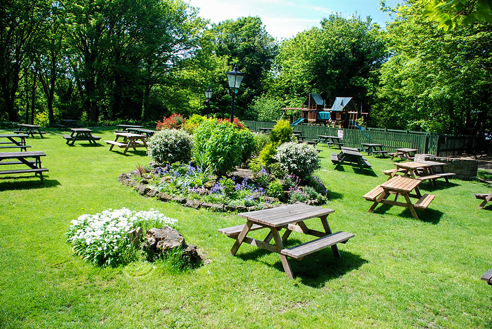Beer Garden At Kingbird Terrace